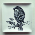 Porseleinen schaaltje "Mus"