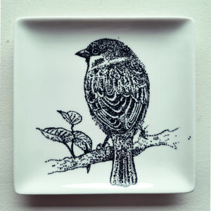 Porseleinen schaaltje "Mus"