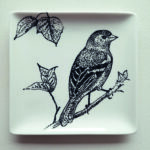 Porseleinen schaaltje "Vink"