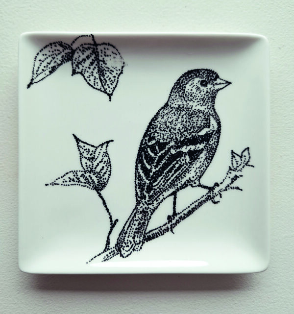 Porseleinen schaaltje "Vink"